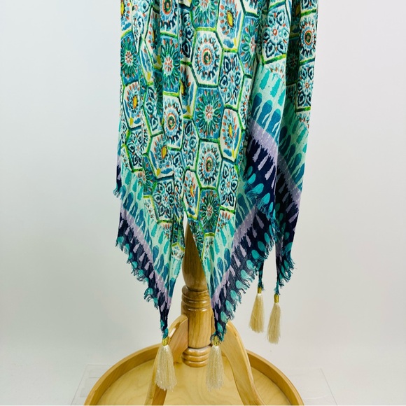 Anthropologie Subtle Luxury Piastrella Kimono One Size - Picture 5 of 11